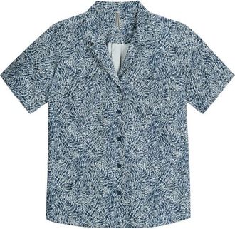 Royal Robbins Spotless Evolution Meadow S/S Bluse f&uuml;r Damen | grau