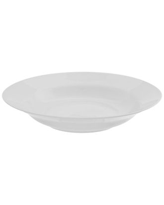 10 Strawberry Street Dnu 10 Strawberry Street White Set Of 6 9.25In Rimmed Soup Bowls