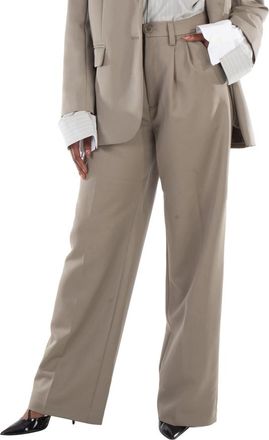 Anine Bing Carrie Wide-Leg Pant, Brand Size 38 (US Size 8)