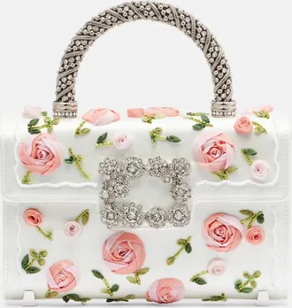 Roger Vivier Jewel Efflorescence Mini top-handle bag
