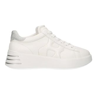 Hogan Sneakers, female, White, Size: 9 US Polyester Sneaker Lace-Up High-Top Style