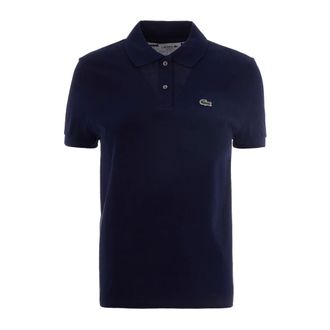 Lacoste Polo Shirts, female, Blue, Size: 2XS Classic Piqu&eacute; Polo