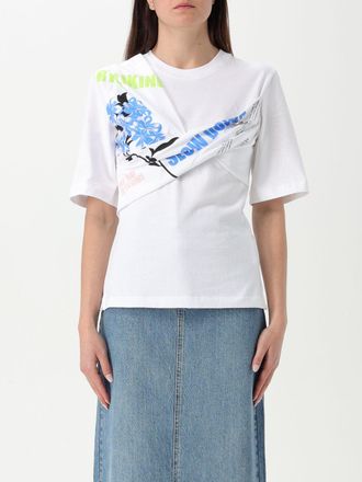 Moschino Bloemmotief Crisscross T-shirt