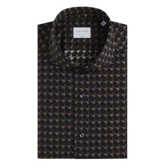 Xacus Act5020 overhemd - Heren - Overhemden - Veelkleurig - Maat: 2XL