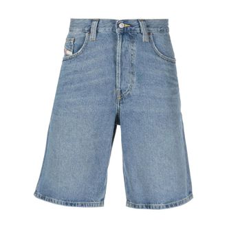 Diesel Denim Shorts, male, Blue, Size: W30 Mens Clothing Shorts Blue Ss23