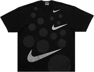 Comme Des Gar&ccedil;ons T-shirt con stampa - Nero