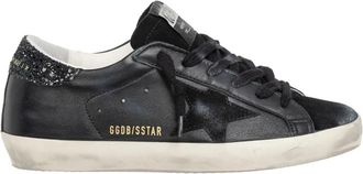 Golden Goose Super-Star Sneakers - Dames - Sneakers - Zwart - 41 EU - Leer - Schoenen