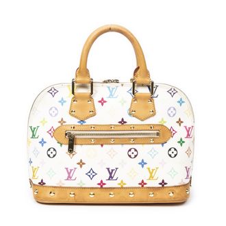 Louis Vuitton Pre-owned Womens Alma PM Handbag - White - One Size