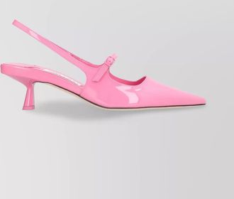 Jimmy Choo London didi patent leather slingback pumps