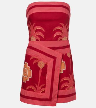 Johanna Ortiz Raiz printed cotton minidress