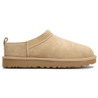 UGG Womens Ugg Classic Micro Slippers - Natural Suede - Size UK 5
