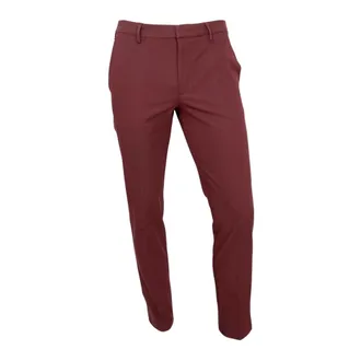 HUGO BOSS Broeken, Heren, Rood, L, Katoen, Kaito 1_T Broeken