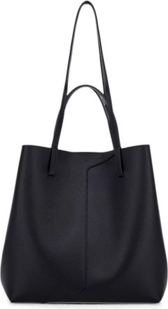 Emporio Armani Shopper Tote - Dames - Shoppers - Zwart - ONE Size - Leer - Tassen