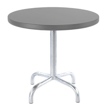 Schubiger M&ouml;bel Metall-Beistelltisch S&auml;ntis Rund