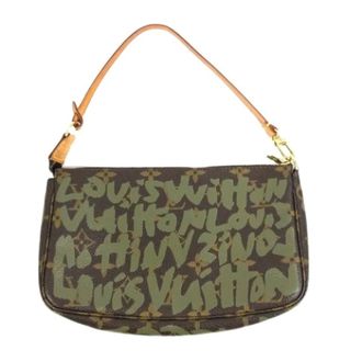 Louis Vuitton Pre-owned Shoulder Bags, female, Brown, Size: ONE SIZE Pre-owned Monogram Graffiti Shoulder Bag