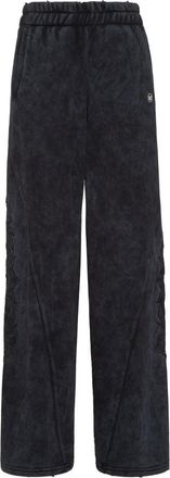 Philipp Plein Skater Fit Joggingbroek Gothic Plein - Dames - Sweatpants - Zwart - S - Katoen - Broeken