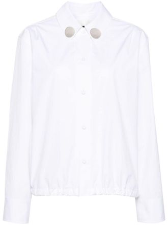 Jil Sander Popeline blouse - Wit