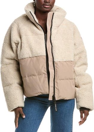 Canada Goose Elora Wool-Blend Puffer Jacket