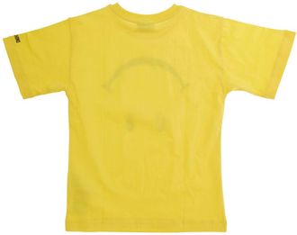 Moschino Boys T-Shirt Yellow Cotton T-Shirts And Polos