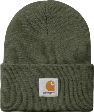 Carhartt Work in Progress Acrylic Watch Hat - Heren - Hoeden - Groen - ONE Size - Accessoires
