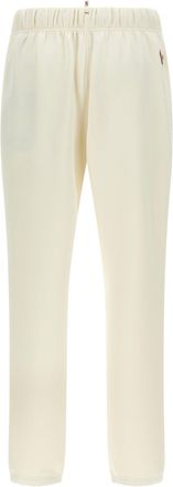 Moncler Womens White Polyester Joggers (workout Pants)