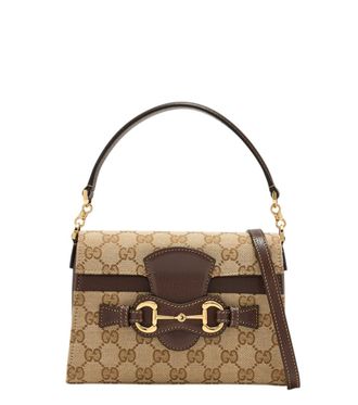 Gucci Beige Horsebit Duomo small Satchel