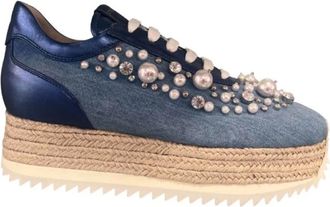 Le Silla Sneakers per occasioni speciali - - Shoes - Donna - Blu - 40 EU