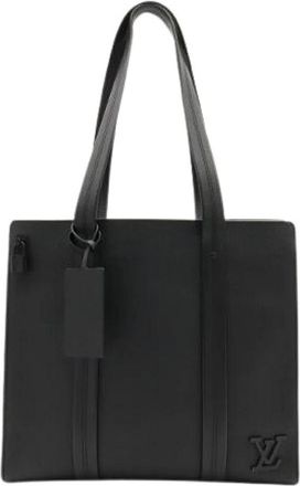 Louis Vuitton Pre-owned Vintage Tote Bag - Dames - Vintage Shopper - Zwart - ONE Size - Leer - Vintage
