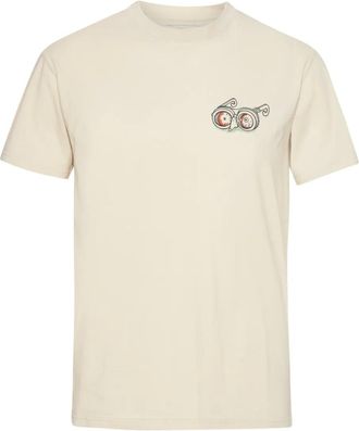 Henrik Vibskov T-shirt met print - Beige
