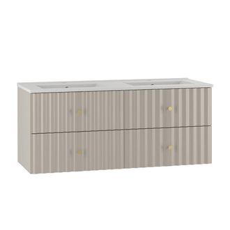 Petits Meubles Mueble lavabo encastrado estratificado 120cm