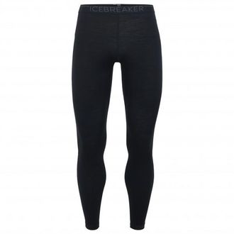 Icebreaker 200 Oasis Leggings Lange Unterhose für Herren | schwarz