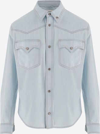 Versace Chambray Denim Shirt