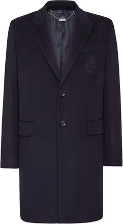 Billionaire Boys Club Heren, Mantels, Blauw, Maat: 7XL Kasjmier