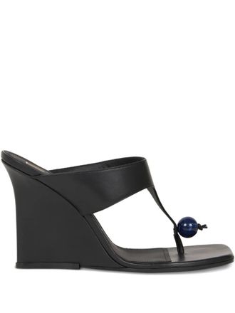 Etro 90mm wedge sandals - Black