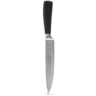 OEM Cuchillo De Cocina Orion Damscus Para Picar, Universal, Acero De Damasco, 30,5 Cm