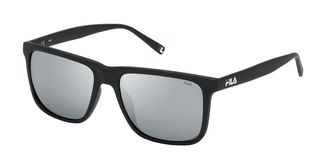 Fila SF9396 Polarized U28X Mens Sunglasses Black Size 56