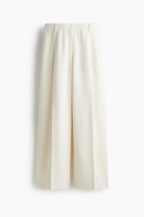 H&M Elegante Hose - Beige