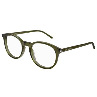 Saint Laurent SL 106 Optical Frame - unisex - Saint Laurent - Glasses - Green - 48 MM - Accessories