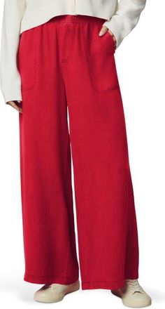 Splendid Angie Palazzo Pants in Rouge at Nordstrom, Size Large