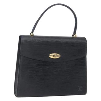 Louis Vuitton Pre-owned Handbags, female, Black, Size: ONE SIZE Pre-owned Vintage Handbag