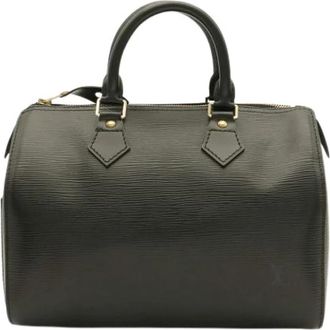 Louis Vuitton Pre-owned Vintage Epi Boston Bag - Dames - Vintage Handtas - Zwart - ONE Size - Leer - Vintage
