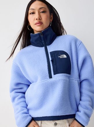 The North Face Womens High-pile fleece zipped mock-neck sweater