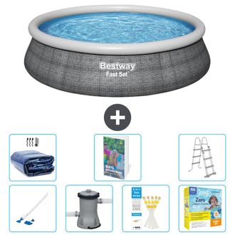 Bestway Piscina Bestway Fast Set Redonda - 457x107 Cm - 8-piezas S370