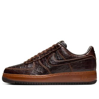 Nike Air Force 1 Croc Skin Fauna Brown II7090-222
