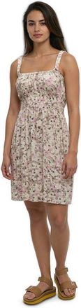 tentree Overlook Dress in Pink Sand/watercolour Floral at Nordstrom, Size X-Small