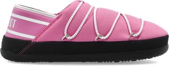 Moon Boot Icon Logo Slippers