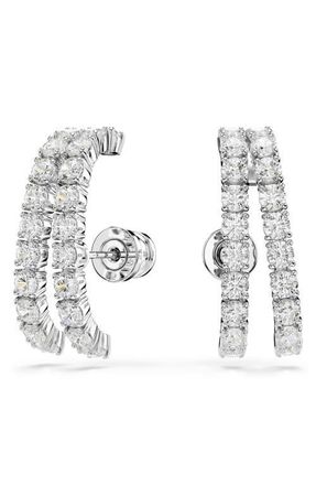 Swarovski Matrix Ear Cuffs in White at Nordstrom