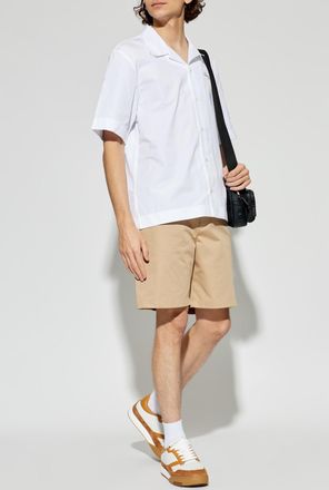 Givenchy Shorts With Logo, Mens, Beige