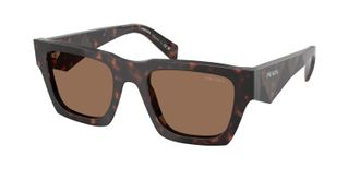 Prada Brown Square Mens Sunglasses PR A06S 17N06B 50