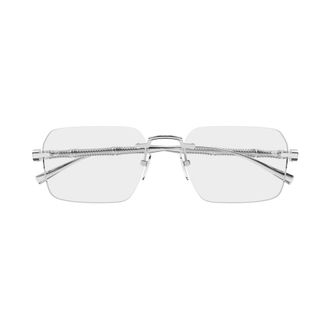 Gucci Gg2154O Eyeglasses - male - Gucci - Glasses - Gray - 56 MM - Accessories